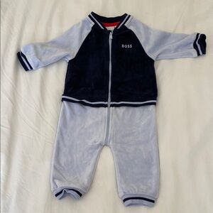 BOSS long sleeve jumpsuit